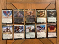 Mazzo COMMANDER Deluxe ⚫️?⚪️ NERO/BIANCO/VERDE - magic the gathering