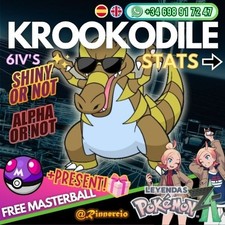 Krookodile Shiny Alpha 6IVs