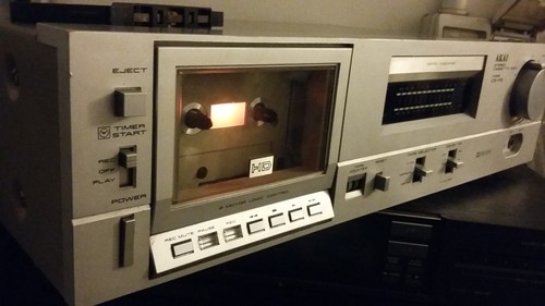 Deck cassette akai da - deck,