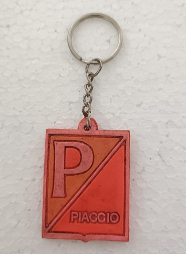 Portachiavi piaggio gomma - portachiavi, in