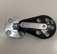 Bozzello girevole con basetta di fissaggio mod. Barton cod. 1104 cime fino Ø12mm