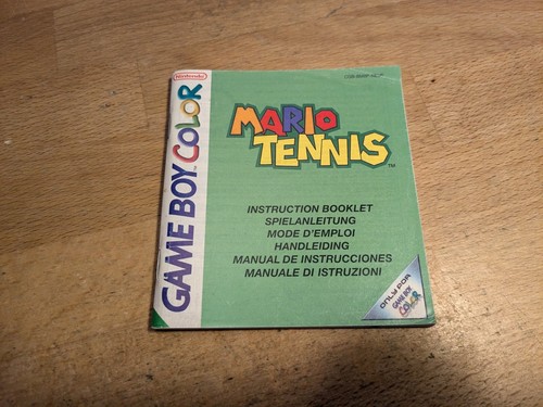 Mario tennis nintendo gameboy - tennis,