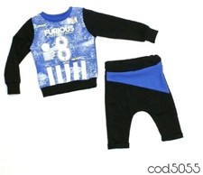 COMPLETO BAMBINO COTONE TUTA