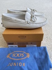 Boys Girls Tods Shoes Size 32