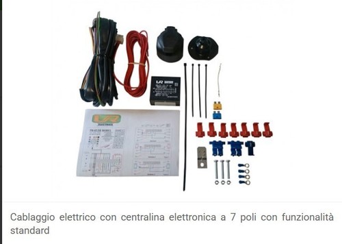 Cablaggio gancio poli con - gancio, a