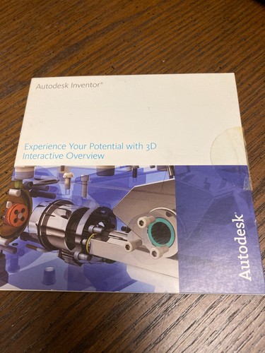 Vintage autodesk inventor - inventor, 3d