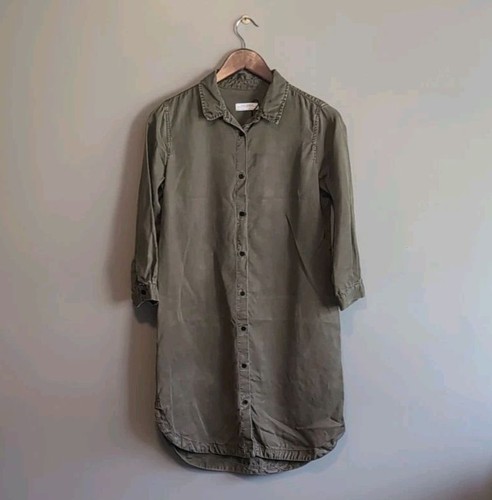 Abito zara verde oliva - xs,