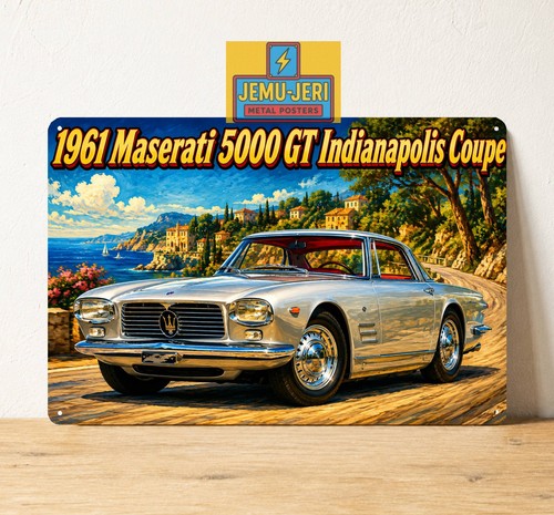 Poster insegna metallo - insegna, auto