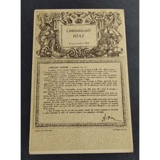 Cartolina Torino - Comunicato