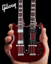 Axe Heaven Gibson SG EDS-1275 Doubleneck Cherry Mini Chitarra Replica Da Collezione