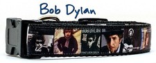 Collare cane Bob Dylan Rock N Roll fatto a mano fibbia regolabile larghezza 1" o guinzaglio 