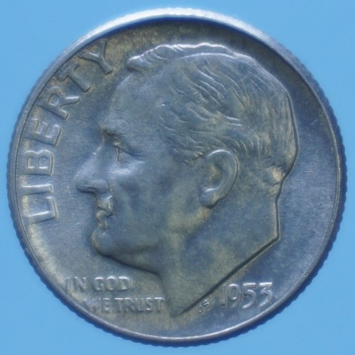 America dime 1953 - america,