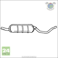 Silenziatore Marmitta Centrale