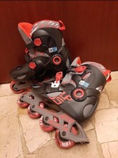 Pattini in linea regolabili 34-36 usati 2 volte come nuovi,  interno perfetto