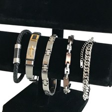 Lotto Bracciale Uomo Acciaio