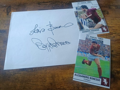Autografo foto bonesso dossena - autografo+foto,