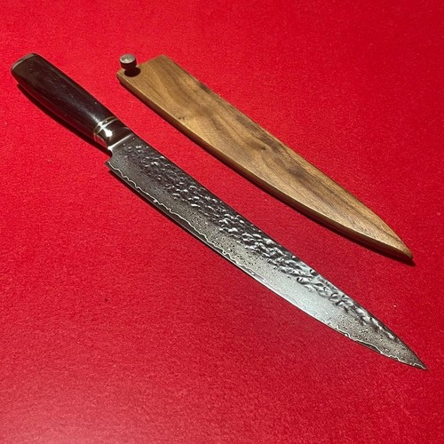 Coltello sujihiki damascato - sujihiki,