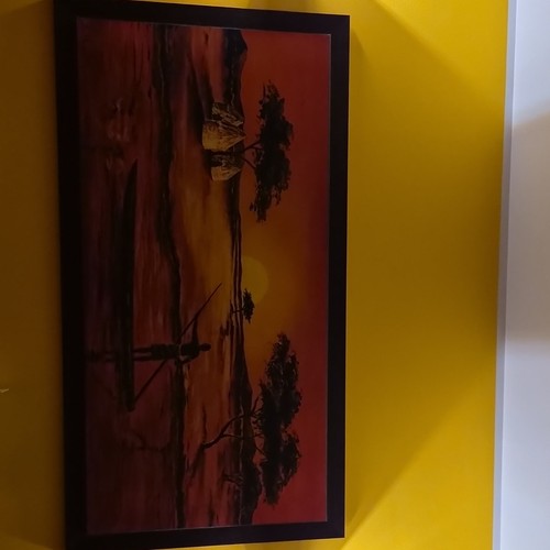 Quadro dipinto paesaggio - , al