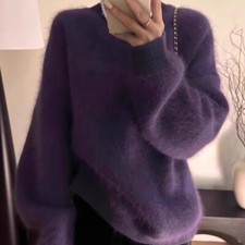 Simil Visone Felpa Donna Caldo