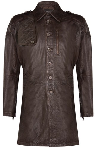 Cappotto trench pelle - trench,