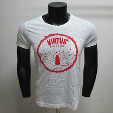 VIRTUS PALESTRE t-shirt uomo m/corta mod.C1VP7250601U col.BIANCO tg.XL est.2013