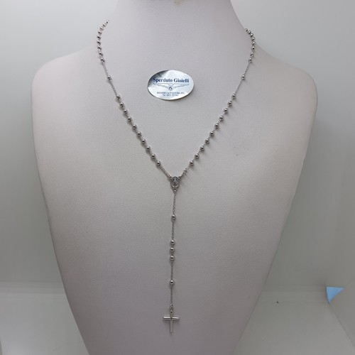 Collana rosario religioso con - collana,