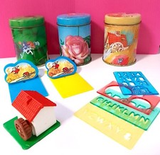 MULINO BIANCO 80s Barilla italy lotto 3 barattolini + sorpresine miste