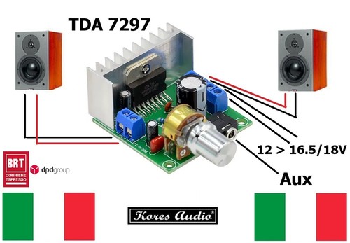 Modulo scheda amplificatore - modulo,