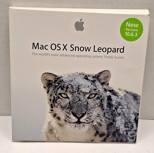 Apple mac snow leopard - os,
