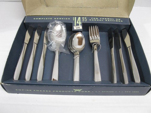 Raro set posate acciaio inox - set,