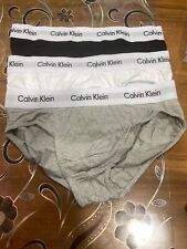 calvin klein tris slip uomo brief mutanda cotone elastico confezione da tre