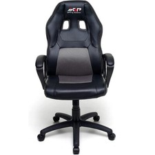 Sedia Gaming Ragazzi con Braccioli e Ruote Grigio Consolle Scrivania Ergonomica