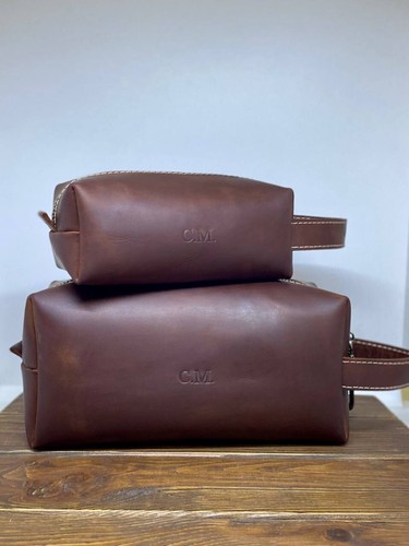 Borsa toeletta pelle per - toeletta, in
