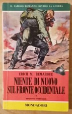 Erich REMARQUE - NIENTE DI NUOVO SUL FRONTE OCCIDENTALE , Libri Pavone (1955)