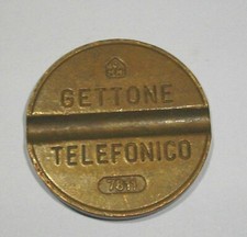 Gettone telefonico sip 7811 - telefonico,