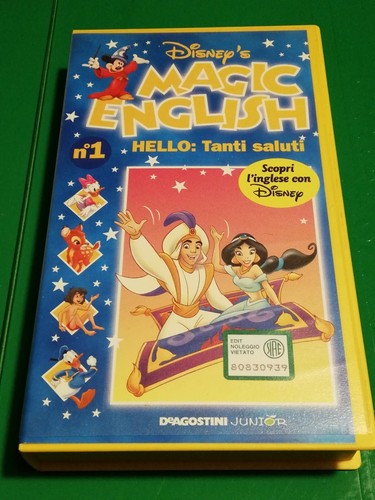 Vhs deagostini disney magic - deagostini,