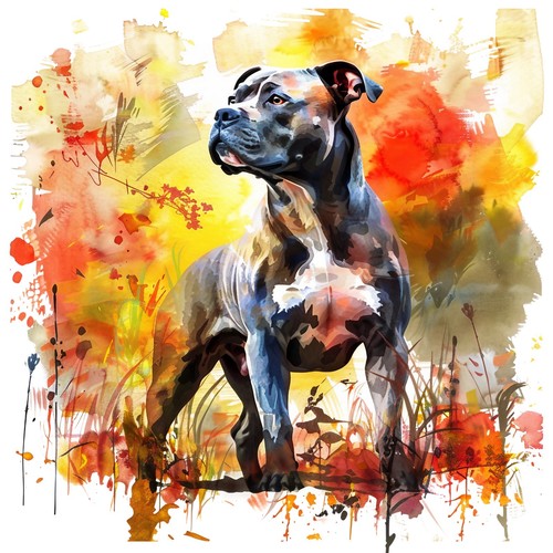 Adesivi pitbull auto - 2,