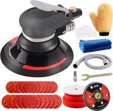Ponceuse À Air, Polisseuse Excentrique  125Mm 150Mm Levigatrice Rotorbitale Pneu