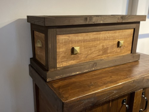 Forziere legno abete - forziere,