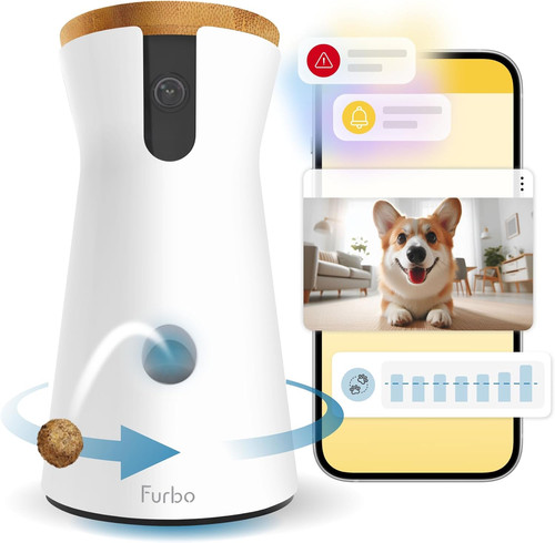 Videocamera 360 per cani - per, con