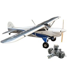 HANGAR 9 CubCrafters XCub STOL + DLE 60 bicilindrico Aeromodello riproduzione