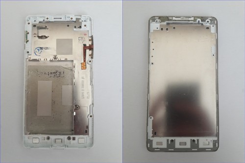 Scocca frame bianco e975 - scocca,
