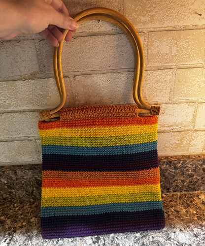 Borsa donna all'uncinetto