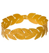 CORONA ALLORO ORO IN PLASTICA