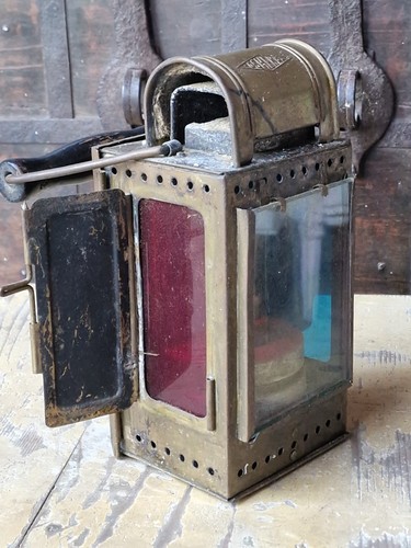 Lampada ferroviaria vintage - lampada,