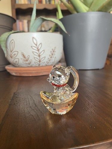 Swarovski gatto fortunato