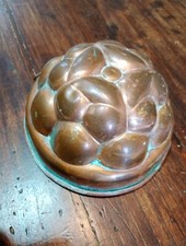 Antico stampo di rame per dolci o budino