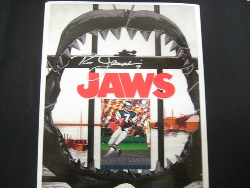 Ron jaworski jaws eagles - ron,