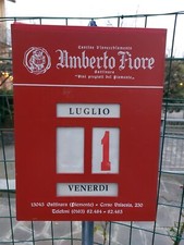 Calendario Pubblicitario Anni 60 - 70 Umberto Fiore Gattinara Vini Piemonte