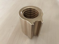 Dado di sicurezza dado di bloccaggio sollevatore Ravaglioli KPS filettatura destra TR40x6 L=60